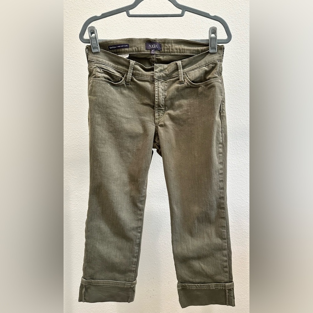 NYDJ Cuffed Cropped Jeans